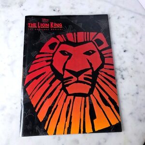The Disney Lion King Broadway Musical Souvenir Program 1997 Theater Collectible